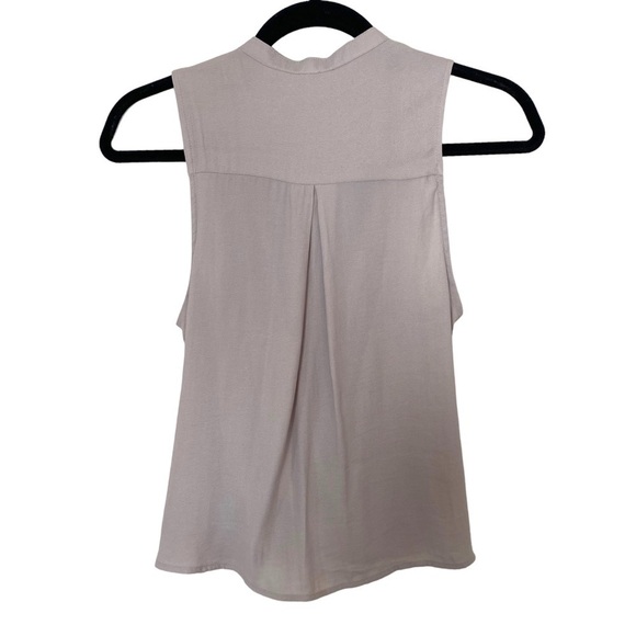 Free People Silver ‘So Fine’ Wrap Tank Top - Picture 6 of 10